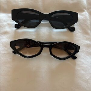 Chic Black Sunglasses Set